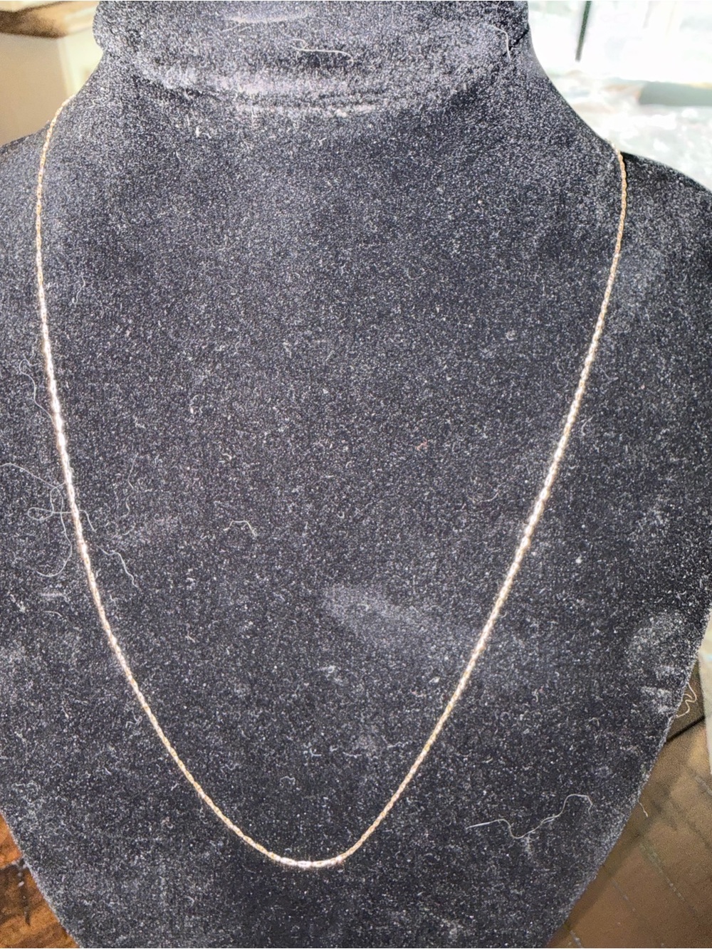 10k Gold Necklace 24”